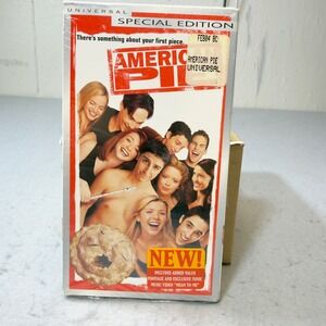 New American Pie Special Edition VHS New Sealed Universal 2000 Movie 85808 Tonic
